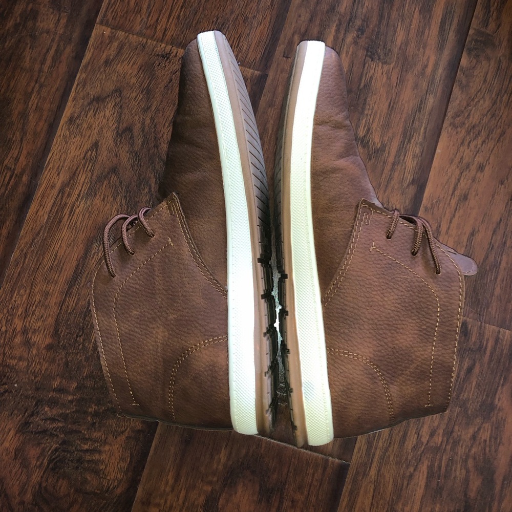 Men Chukka Shoe Boot business casual dress vegan leather classic wedding office - Picture 9 of 16